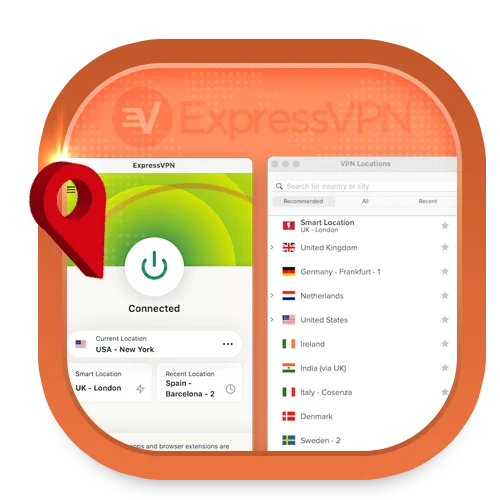ExpressVPN servidores