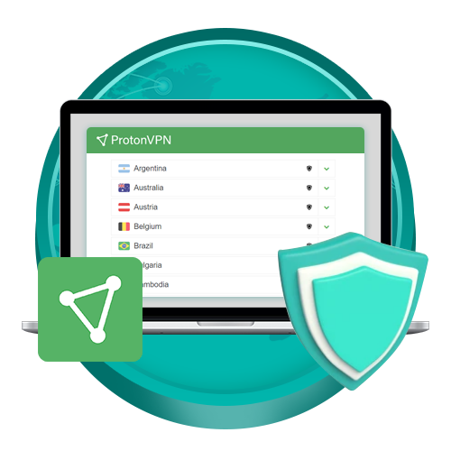 ProtonVPN servidores