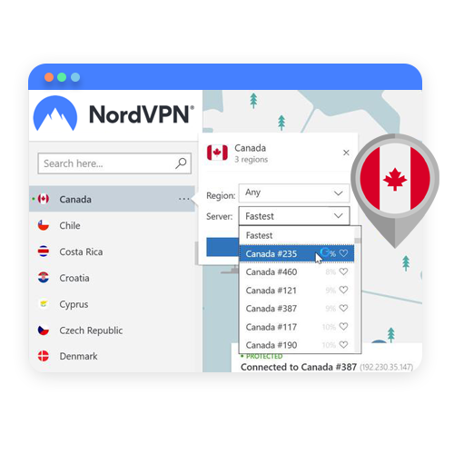 NordVPN Canada