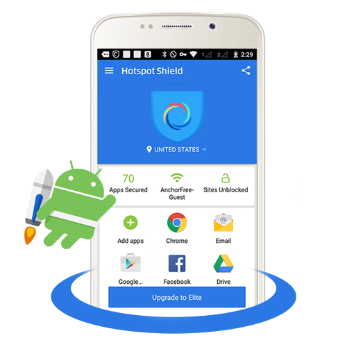 VPN para Android Hotspot Shield