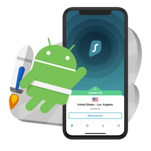 VPN para Android Surfshark