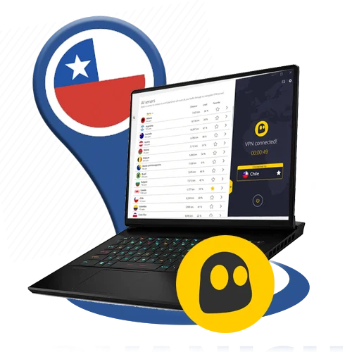 CyberGhost para Chile