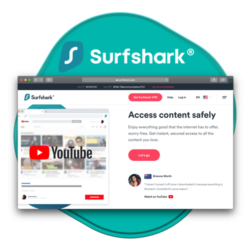 Surfshark Youtube