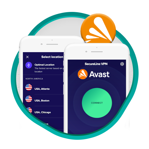 Avast SecureLine VPN servidores
