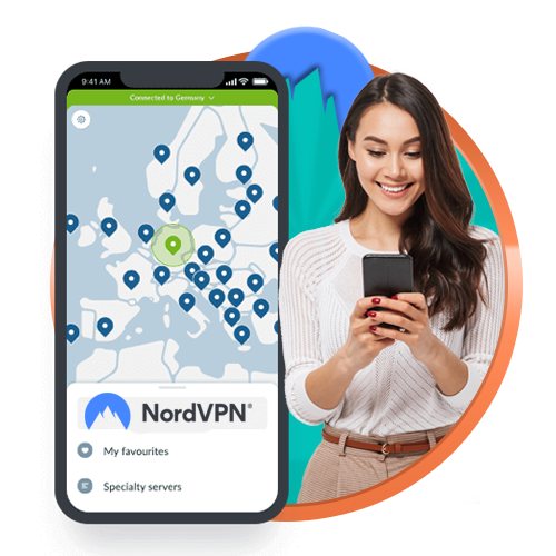 NordVPN interfaz