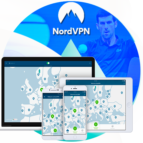 NordVPN para ver US Open