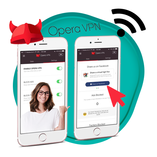 Opera VPN funcionamiento