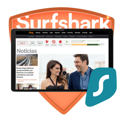 Surfshark para ver Tve