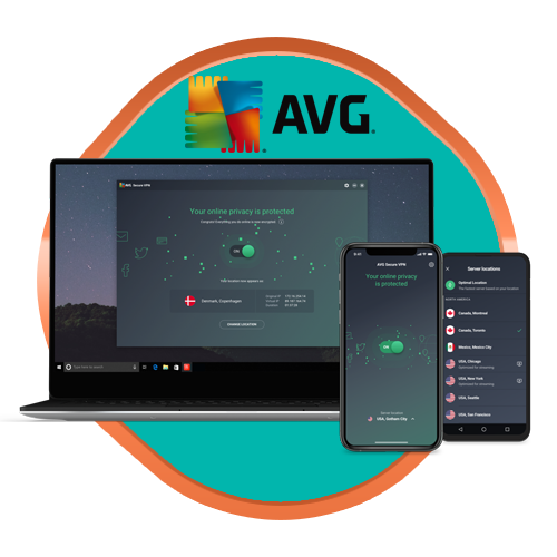 AVG VPN servidores