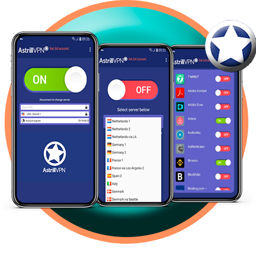 Astrill VPN aplicación