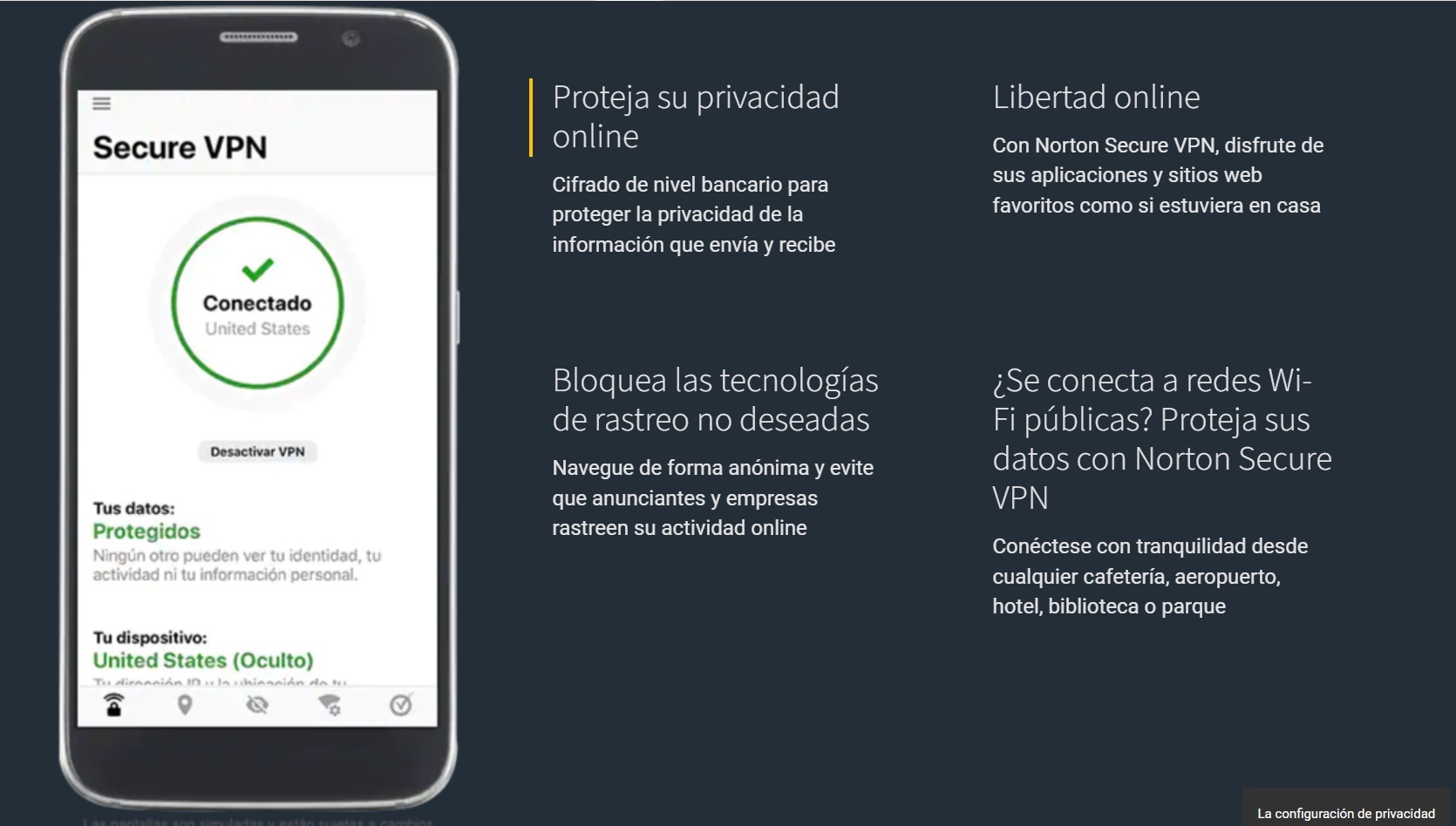 Norton VPN reseña