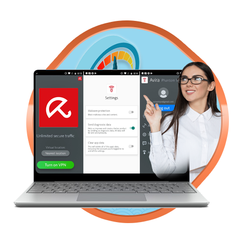 Avira Phantom VPN velocidad