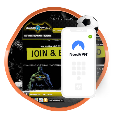 NordVPN para Batman Stream