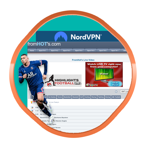 NordVPN para Fromhot