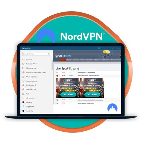 NordVPN para Sportlemon