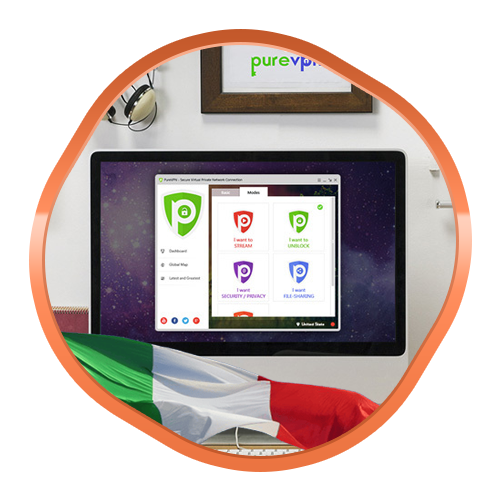 PureVPN para Italia