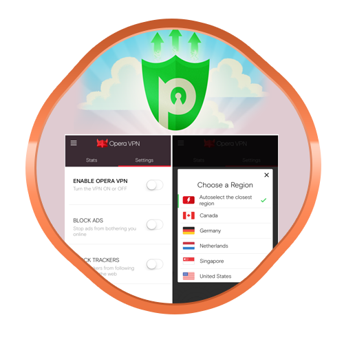 VPN para Opera PureVPN