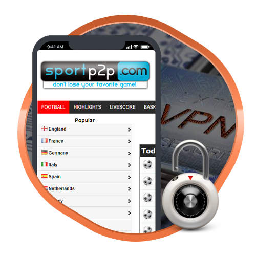 VPN para Sportp2p