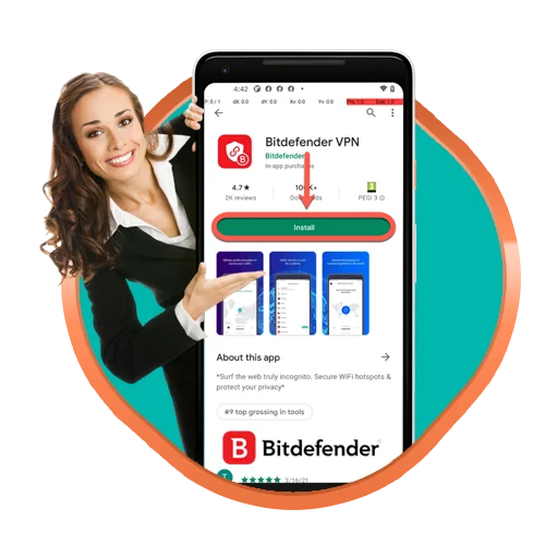 BitDefender VPN app