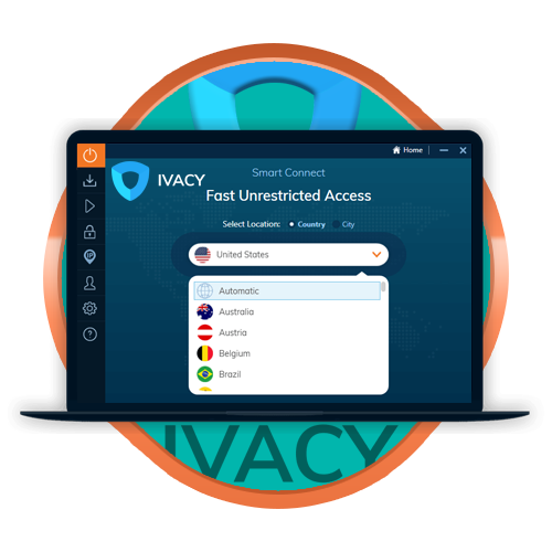 Ivacy VPN servidores