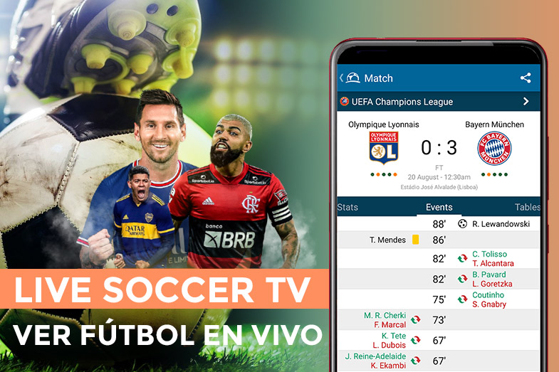 Live Soccer - para ver en vivo