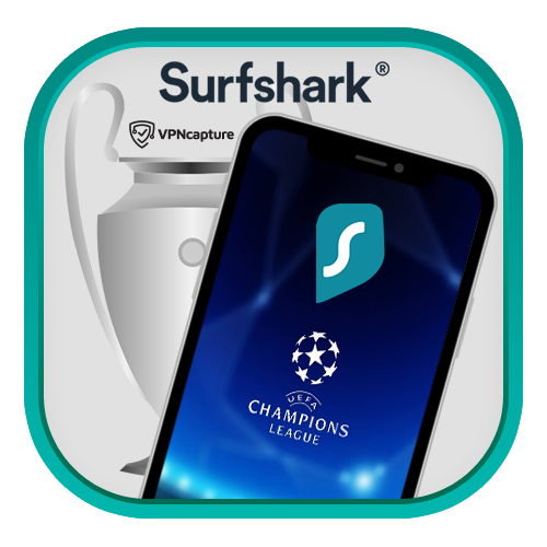 Surfshark para Champions