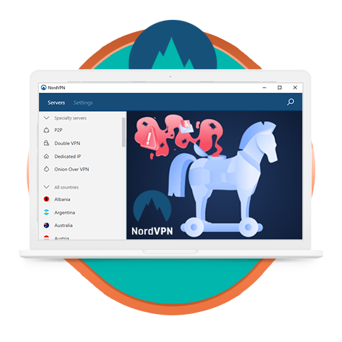 NordVPN troyanos