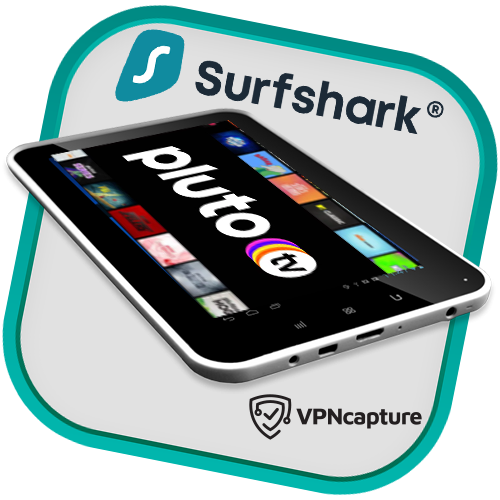 Surfshark para ver Pluto TV