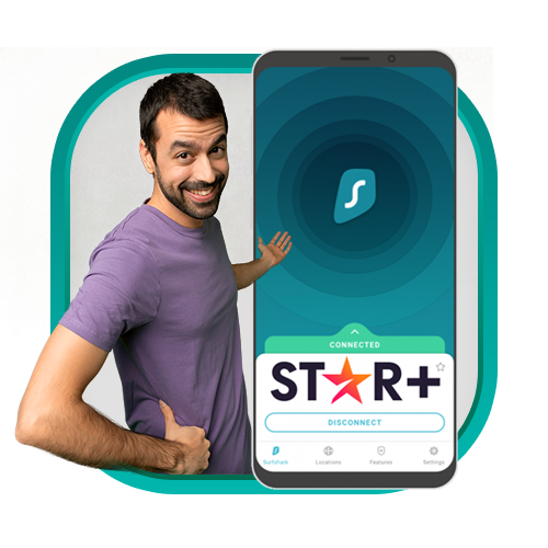 Surfshark para Star+