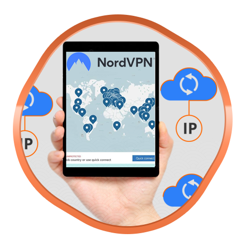 NordVPN para cambiar IP