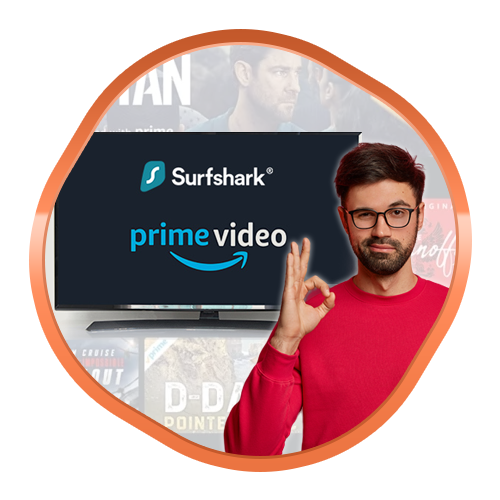 Surfshark para Amazon Prime Video