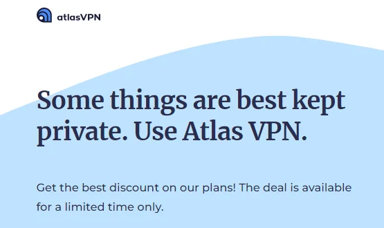 pagina inicio atlas VPN