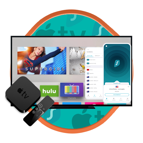 VPN para appletv surfshark