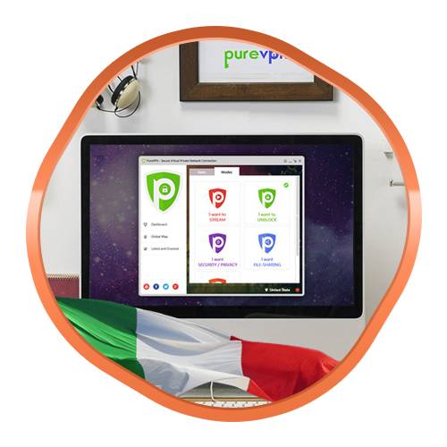 PureVPN para Italia